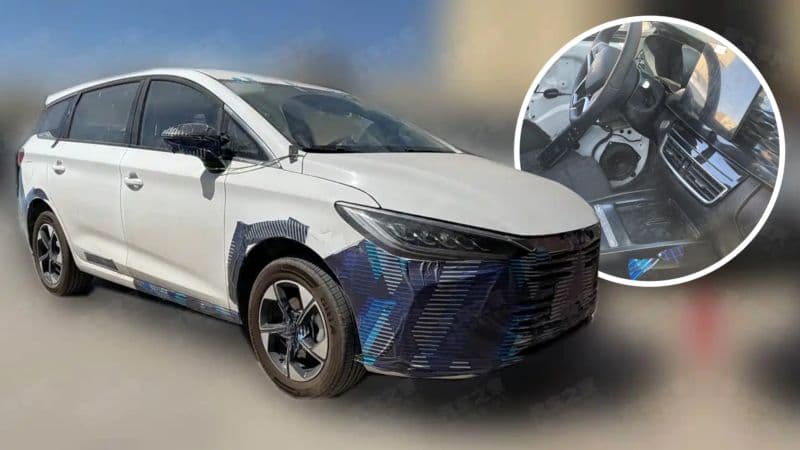 BYD M6 Mới Lộ Diện: Nội Thất Lột Xác, Dùng Hệ Động Cơ Hybrid DM-i 5.0?