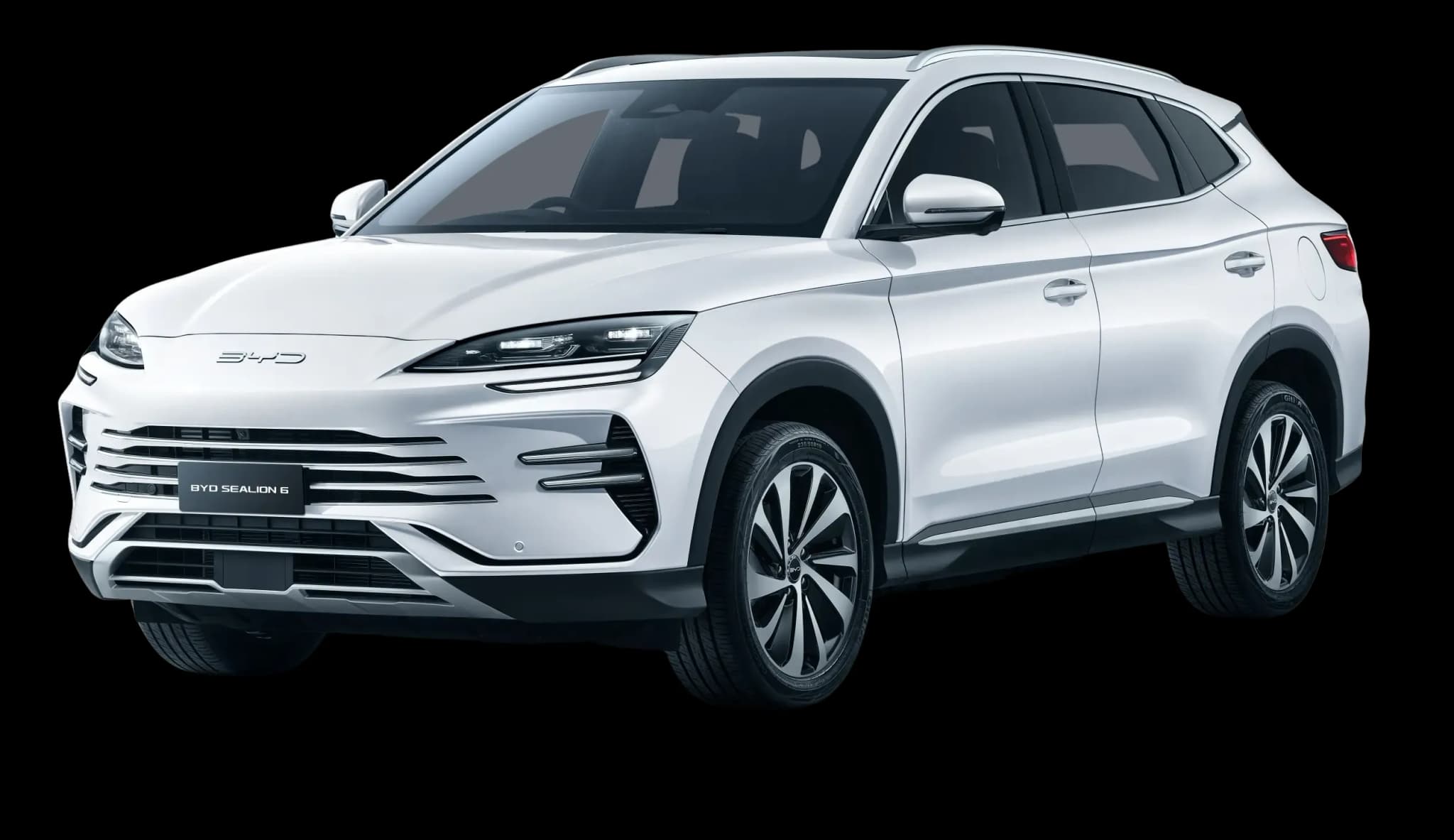 BYD Sealion 6 màu trắng Arctic White ngoại thất SUV Plug-in Hybrid