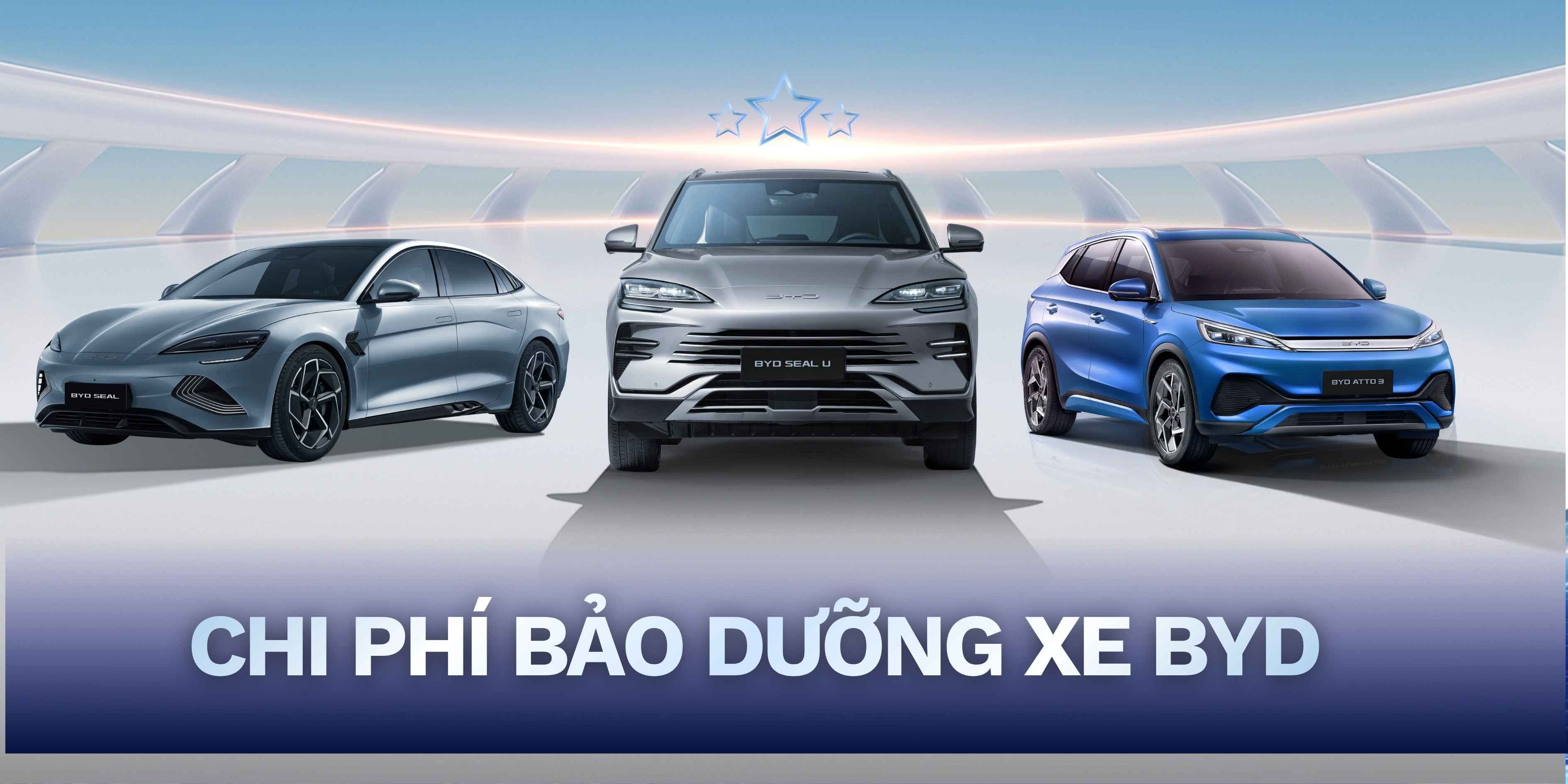 Chi phí bảo dưỡng xe BYD 2026: Bảng giá chính hãng