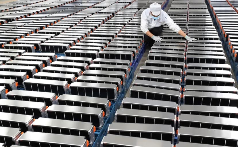 Trung Quốc tái chế 99,6% vật liệu pin xe điện