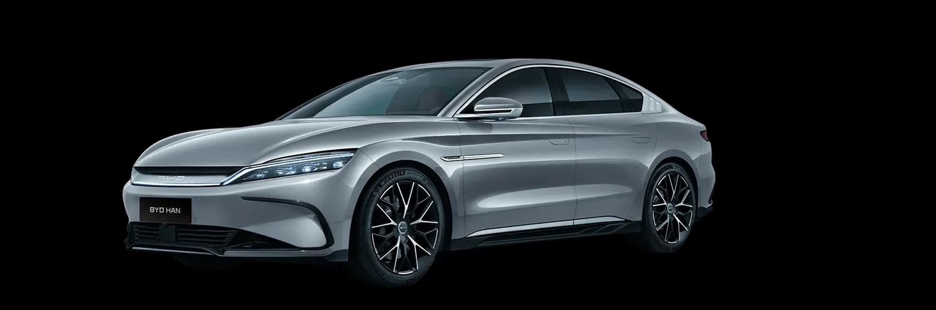 BYD Han EV màu Xám Time Grey tại BYD Long Biên