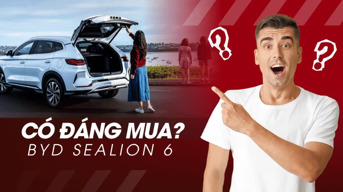 Đánh giá BYD Sealion 6: PHEV khôn ngoan khi chưa tiện sạc?