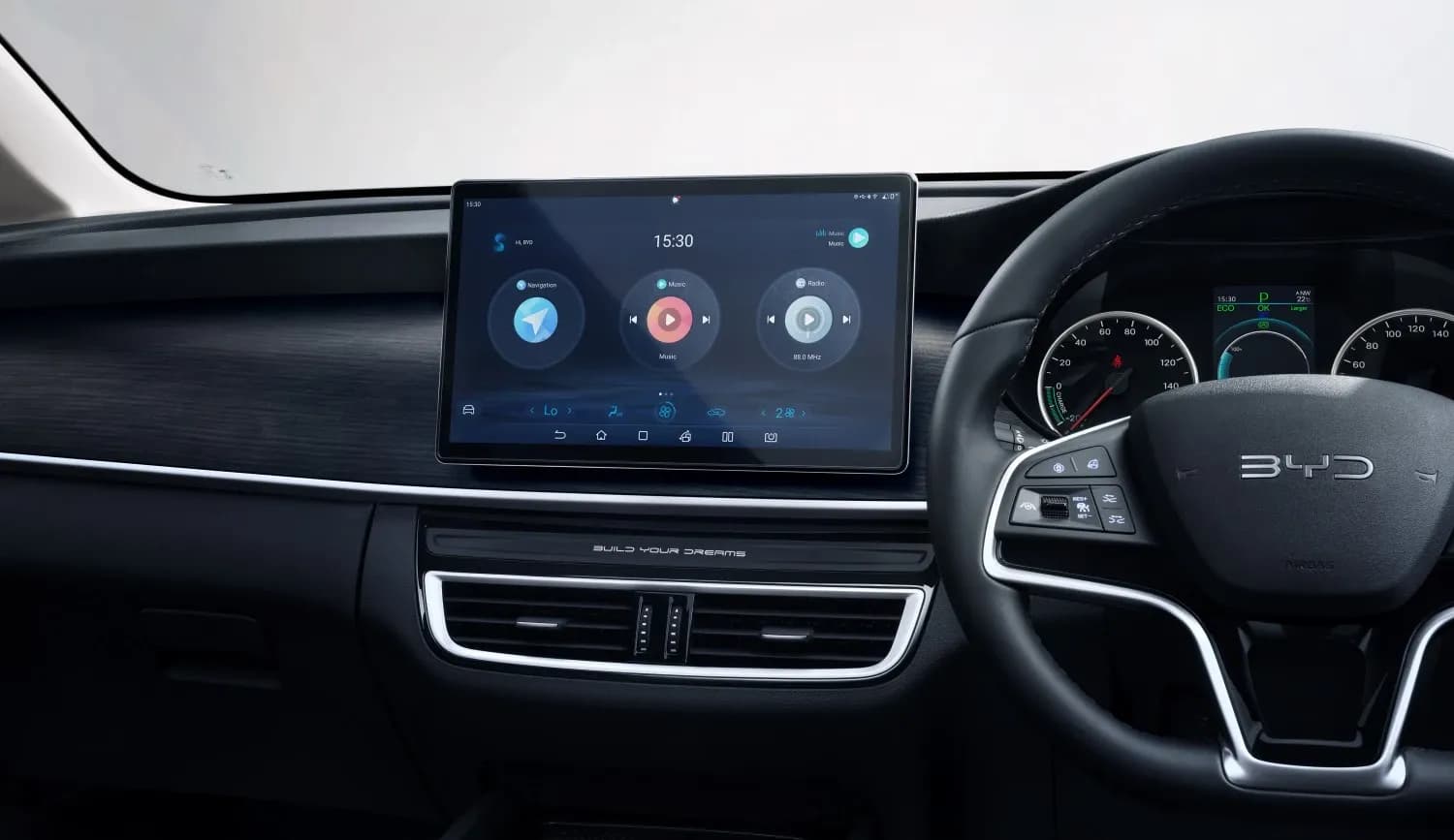 Chi tiết nội thất BYD M6 với phong cách hiện đại và tiện nghi
