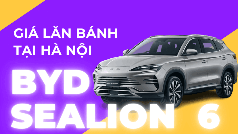 BYD Sealion 6 Premium lăn bánh Hà Nội bao nhiêu?