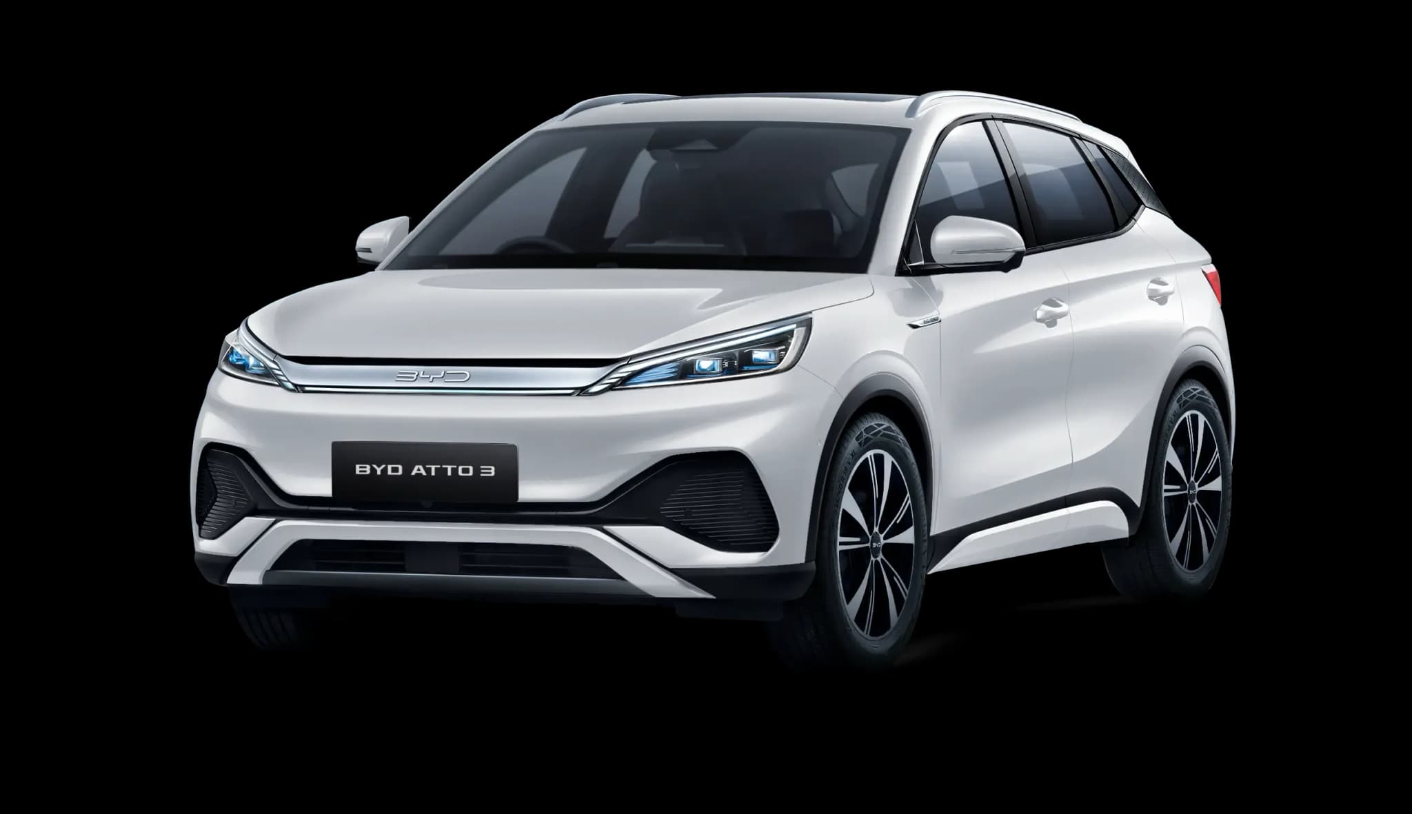 BYD Atto 3 in Ski White
