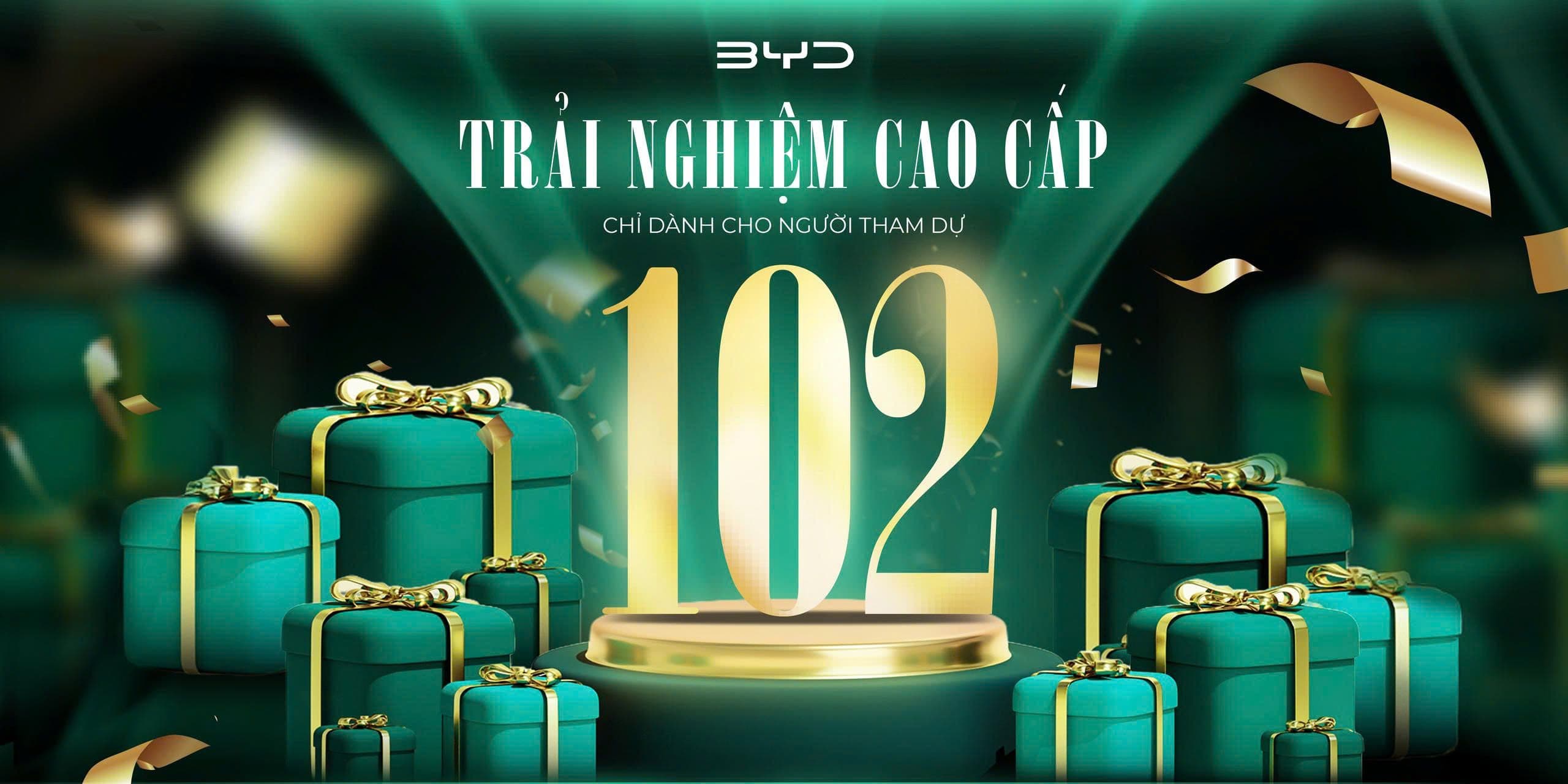 BYD – Ngày Hội 102: Sự kiện ưu đãi lớn dành cho tài xế Grab tại Hà Nội